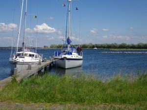 Moored on Mosselbank Island